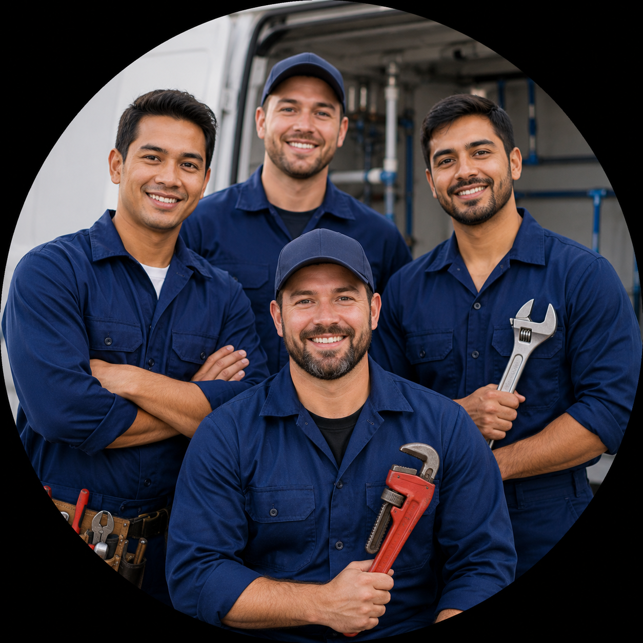 Blacktown plumbing company team — licensed local plumbers